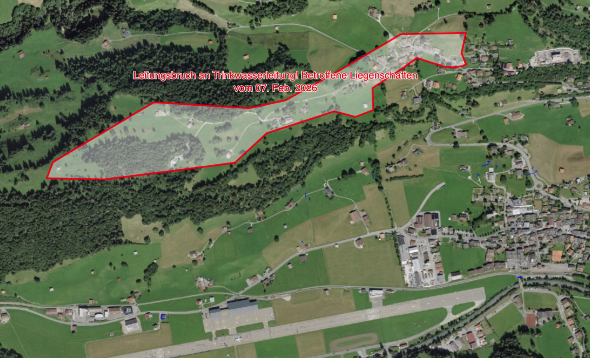 Leitungsbruch im Unterbort - Das Bild wird blockiert. – Möglicherweise durch einen aktiven Adblocker.
