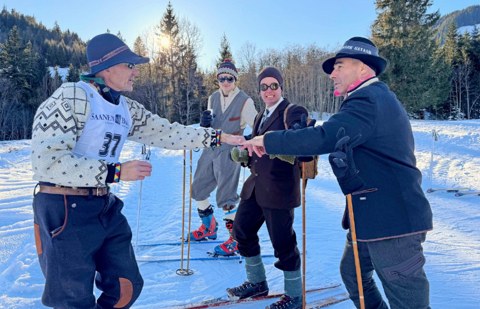 Drittes Clubrennen im 33. Clubjahr des Telemark Clubs Gstaad