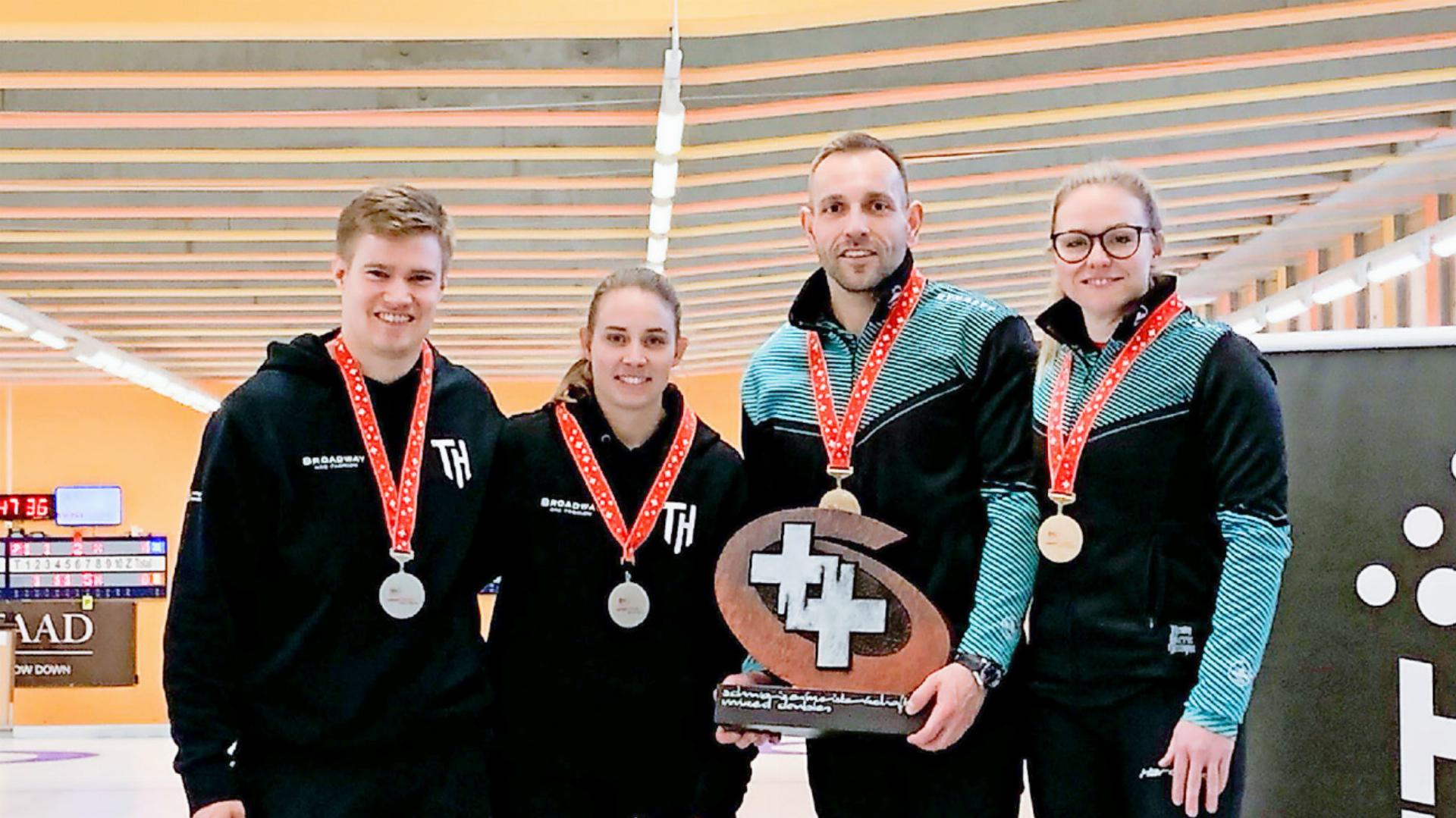 Schweizermeisterschaft der Curling Mixed Doubles in Gstaad: Alina Pätz und Sven Michel gewinnen