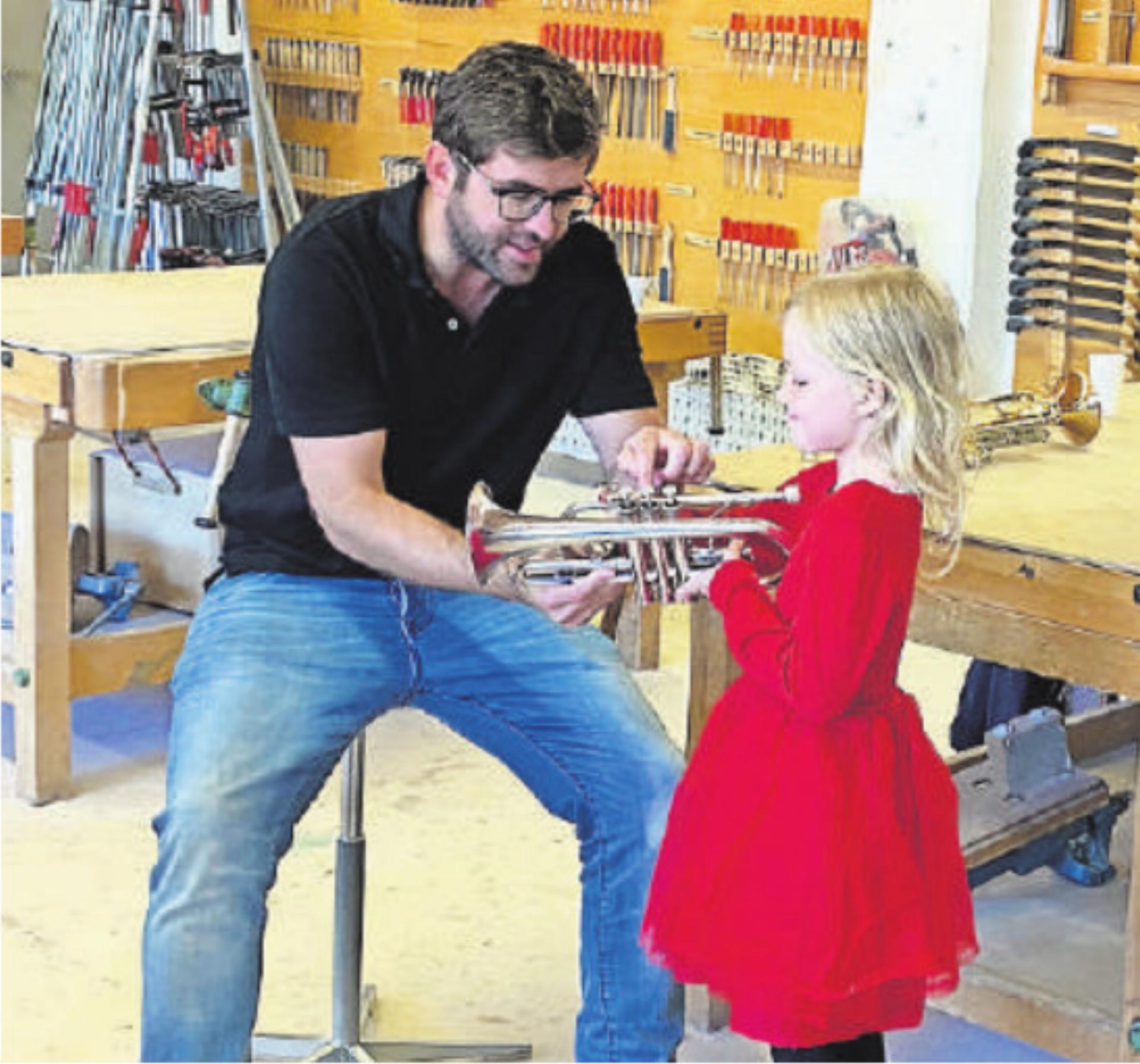 Grossandrang beim Schnuppertag der Musikschule