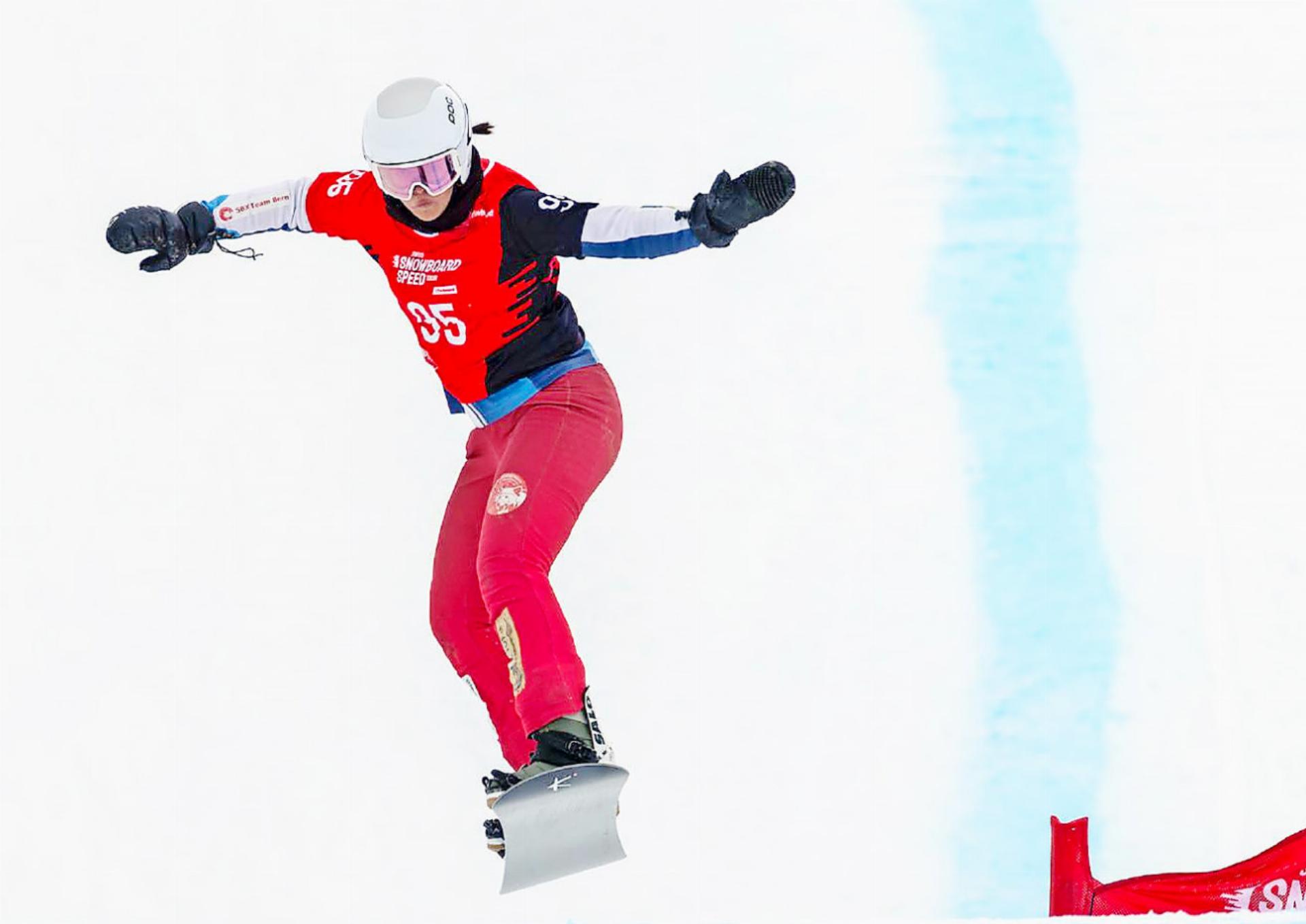 Snowboardcross und Landwirtschaft