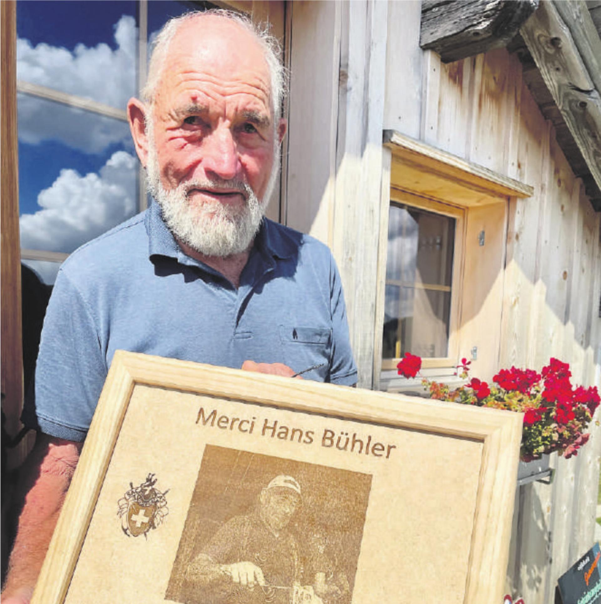 Seit der Eröffnung dabei: Hans Bühler wurde für sein 60-jähriges Wirken geehrt.