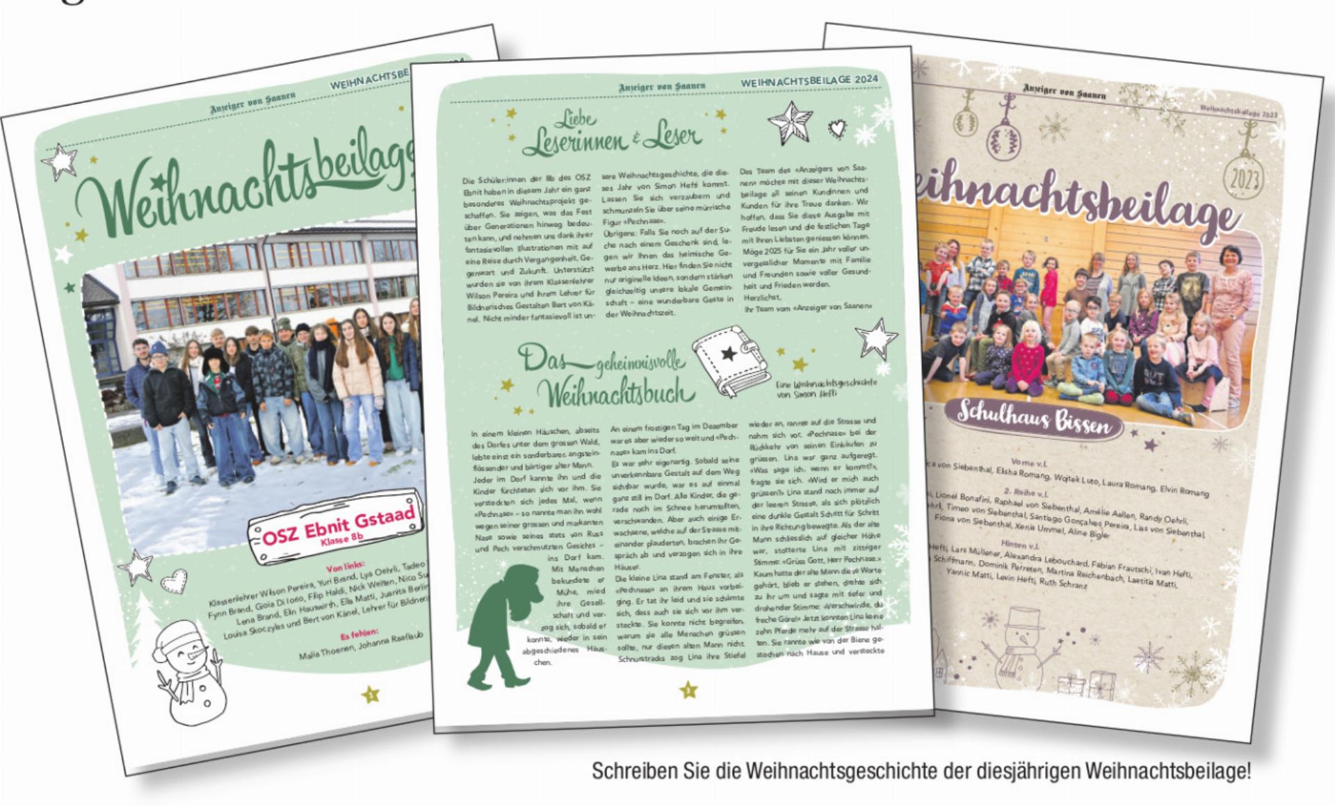 Wer verzaubert uns mit einer Weihnachtsgeschichte? - Das Bild wird blockiert. – Möglicherweise durch einen aktiven Adblocker.