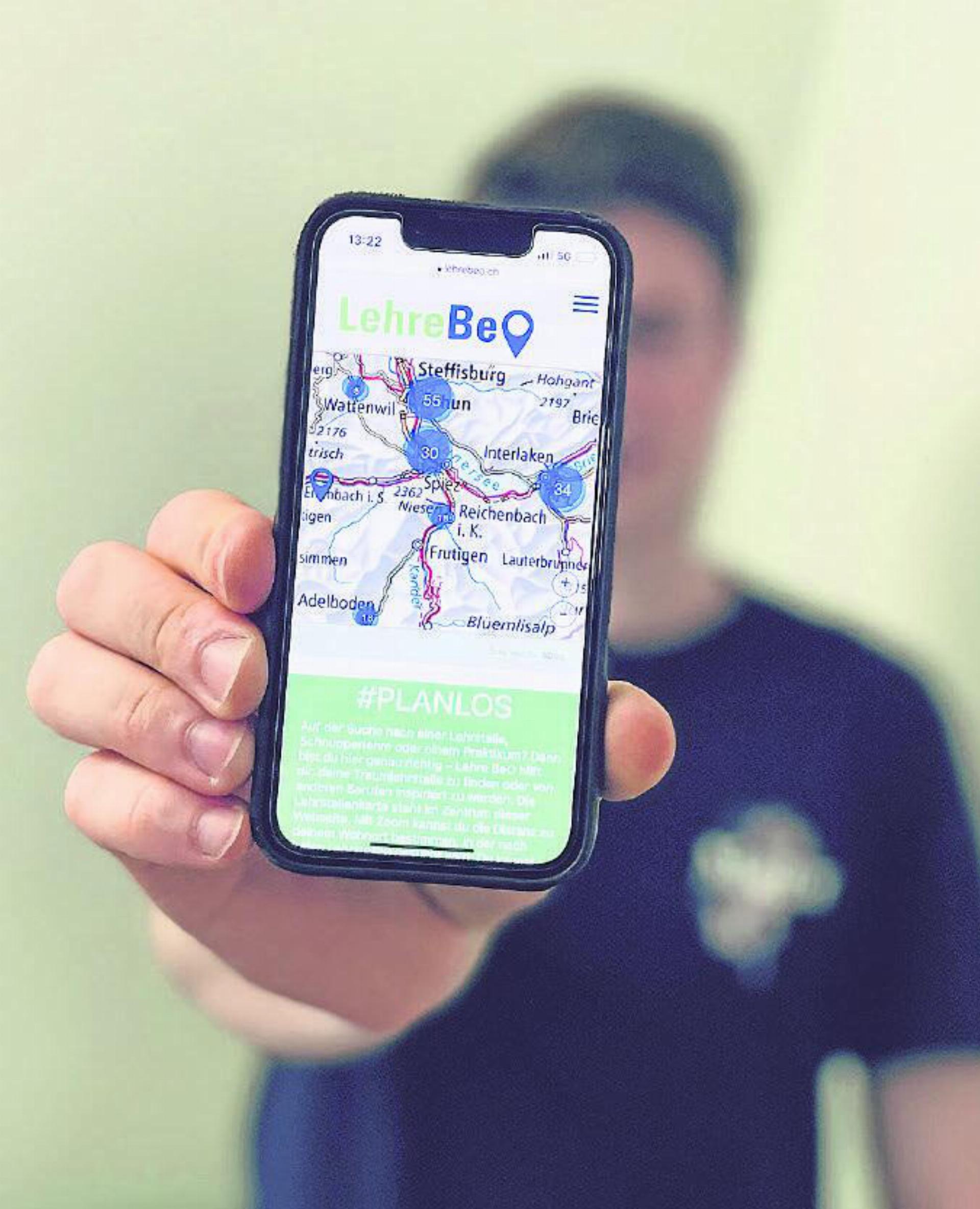 Wegweisende Plattform – interaktive Berufswahl dank Lehre BeO