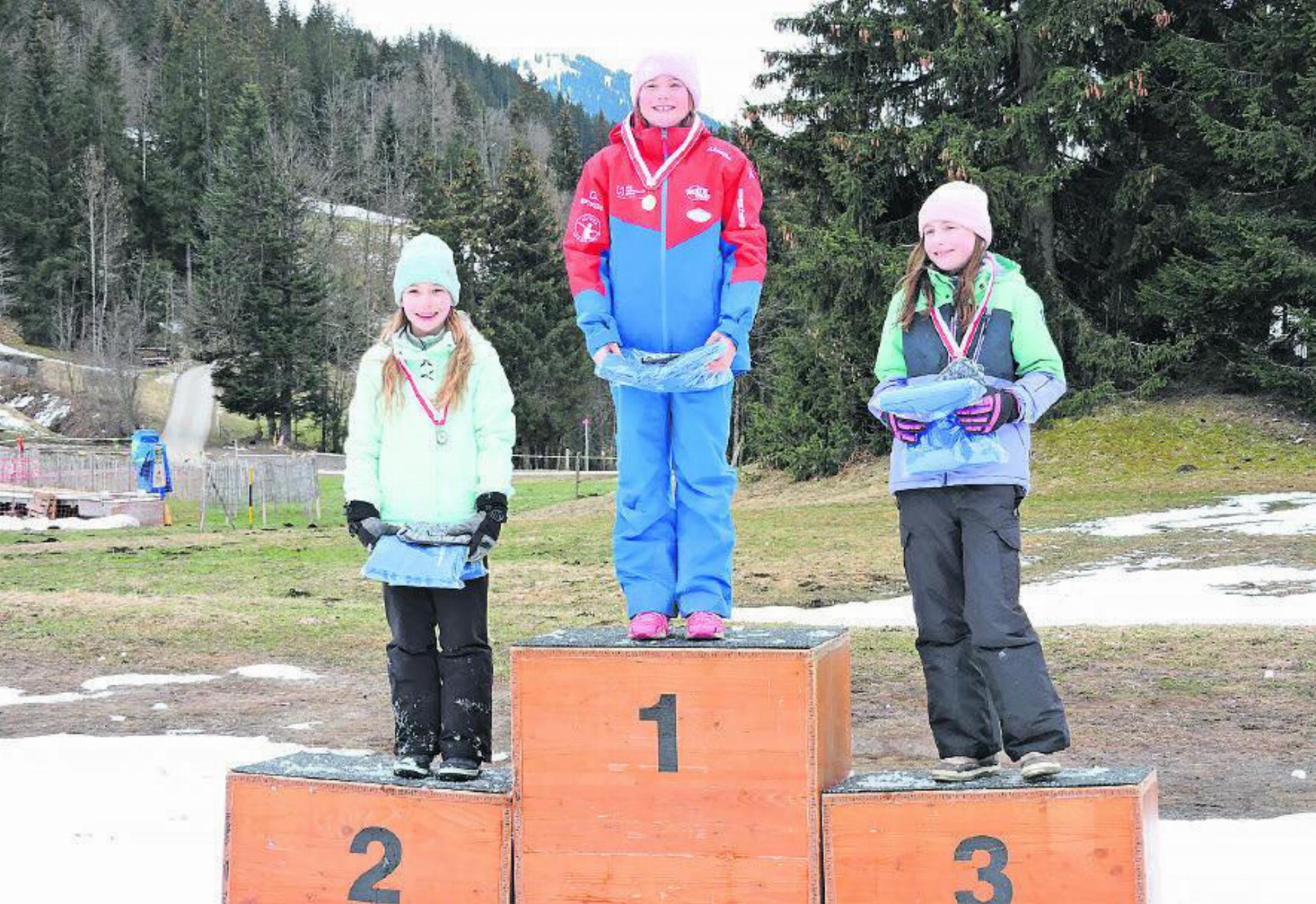 Kategorie Girls Alpin 5.bis 6. Klasse FOTOS: ANDREA KOHLI