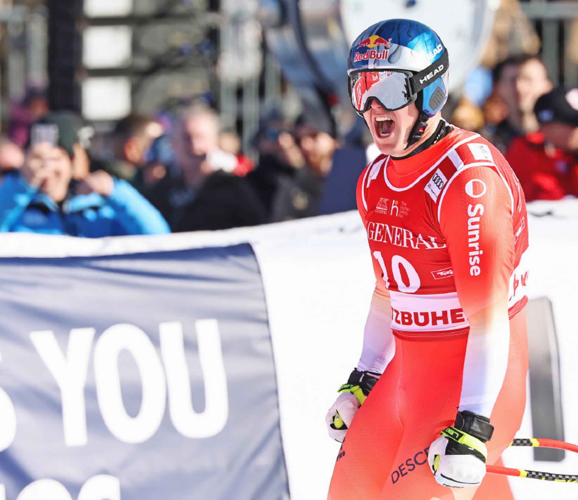 3 Starts – 3 Siege: Franjo von Allmen gelingt der Gold-Hattrick - Das Bild wird blockiert. – Möglicherweise durch einen aktiven Adblocker.