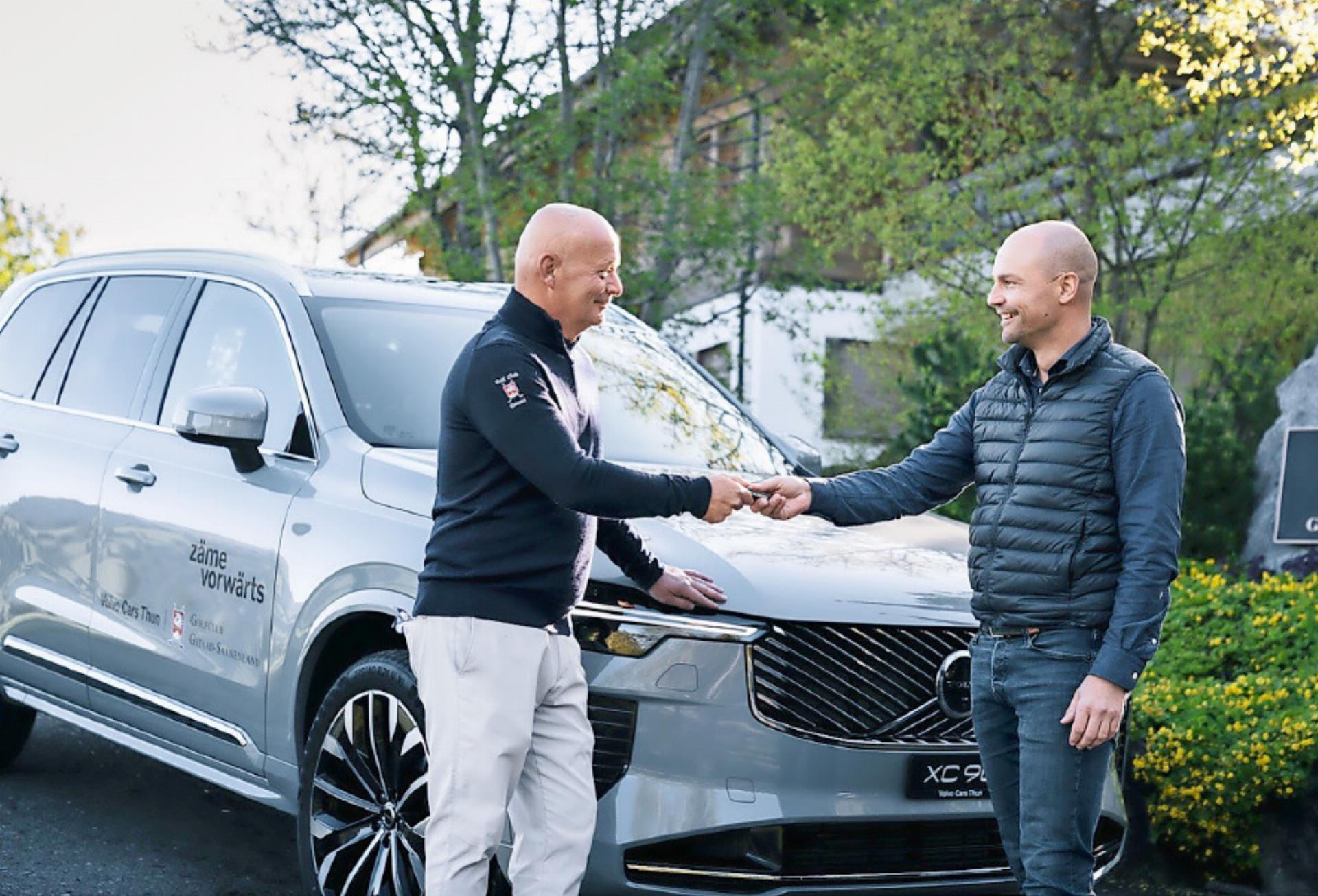 Volvo Cars Thun und Golfclub Gstaad-Saanenland gehen «zäme vorwärts»