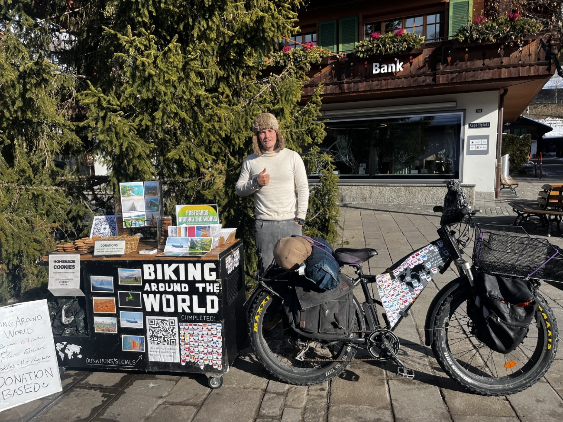 Mit dem Fahrrad um die Welt - Das Bild wird blockiert. – Möglicherweise durch einen aktiven Adblocker.