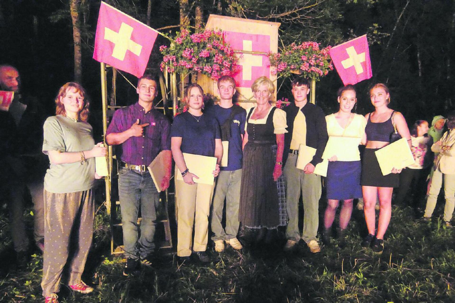 Traditionsreiche Augustfeier Lauenen