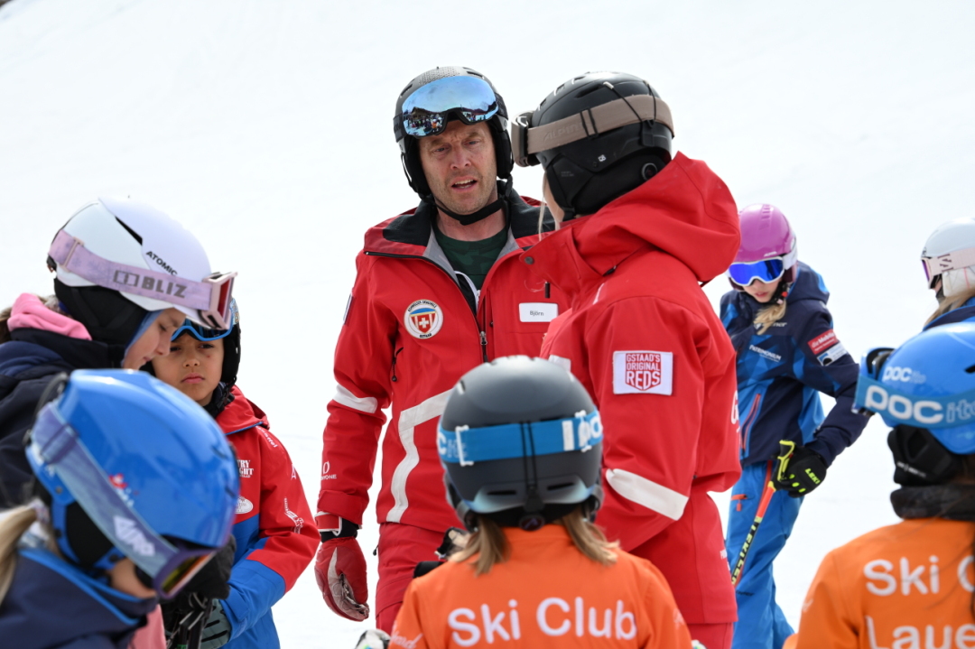 Björn Brand während eines JO-Saanenland-Trainings. Björn Brand während eines JO-Saanenland-Trainings.