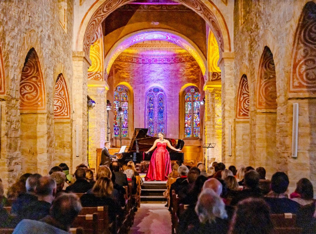 Die Sopranistin Golda Schultz und der Pianist Jonathan Ware. FOTO: PATRICIA DIETZI Die Sopranistin Golda Schultz und der Pianist Jonathan Ware. FOTO: PATRICIA DIETZI