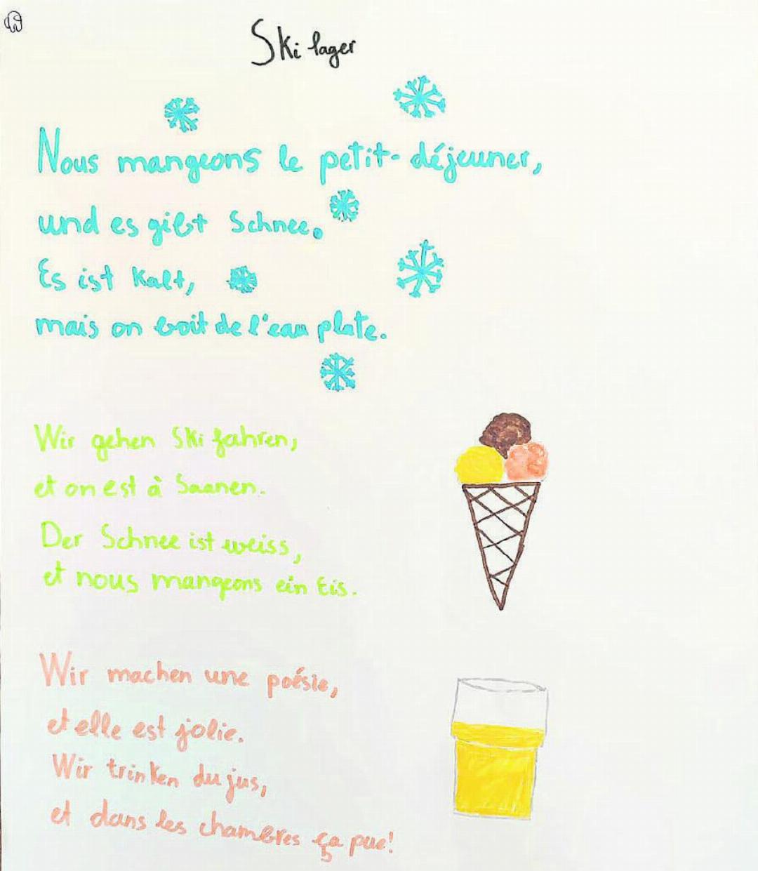 Sprache kann so einfach sein: Beim Verfassen ihrer Gedichte mischten die Jungen und Mädchen munter ihre Muttersprachen und wurden doch von allen verstanden. FOTOS: ZVG Sprache kann so einfach sein: Beim Verfassen ihrer Gedichte mischten die Jungen und Mädchen munter ihre Muttersprachen und wurden doch von allen verstanden. FOTOS: ZVG