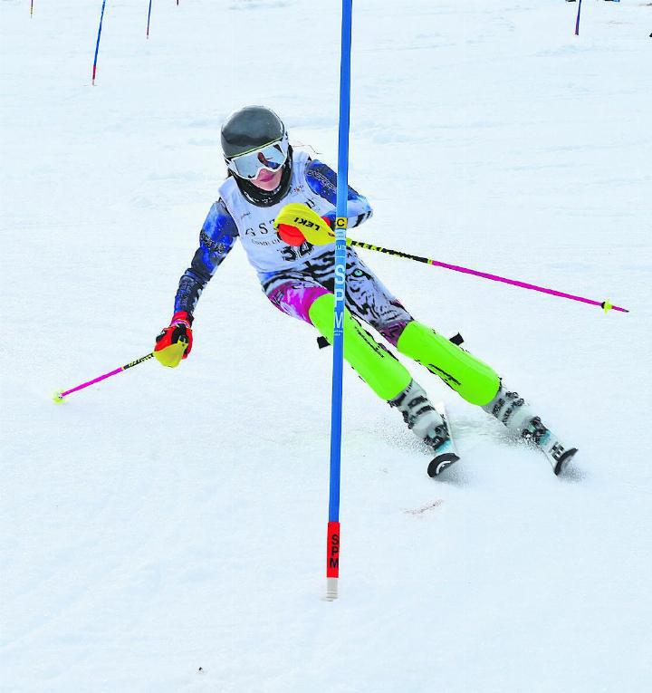 Emma Horn war die Tagesschnellste im Slalom.