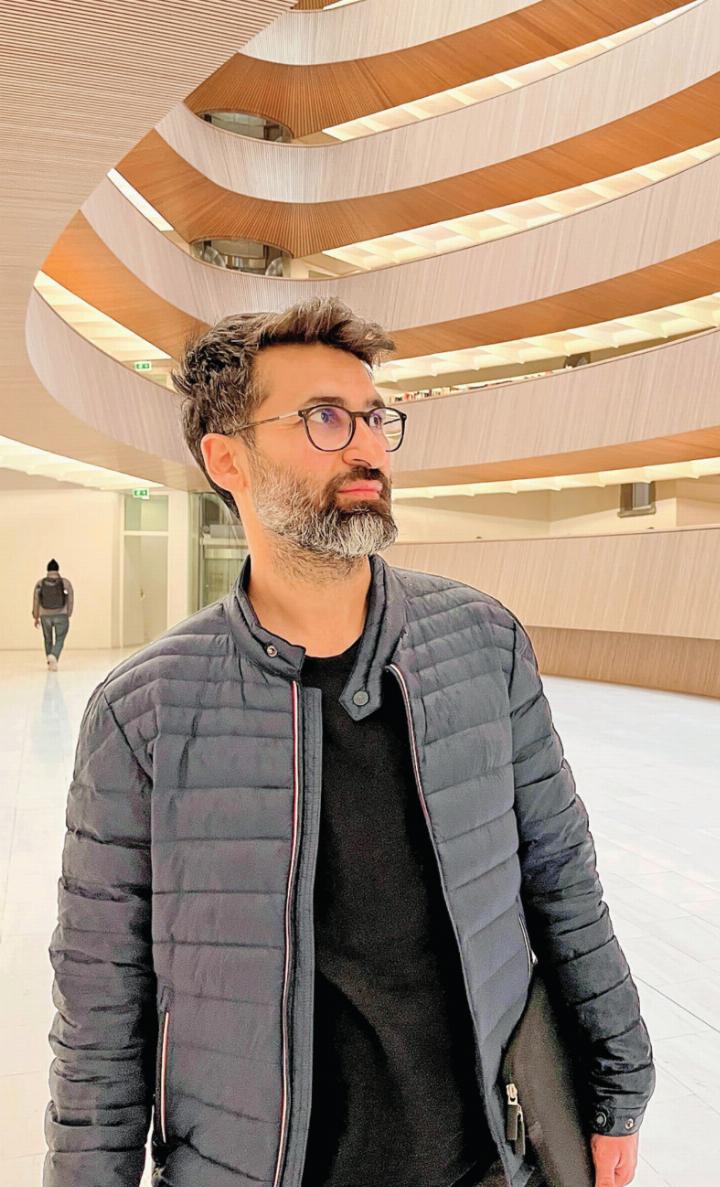 Mahdi Rezaei-Tazik: «Man befürchtet die vollständige Zerstörung des Landes bei gleichzeitigem Fortbestehen des Regimes.»   FOTO: TOBIAS GRADEN