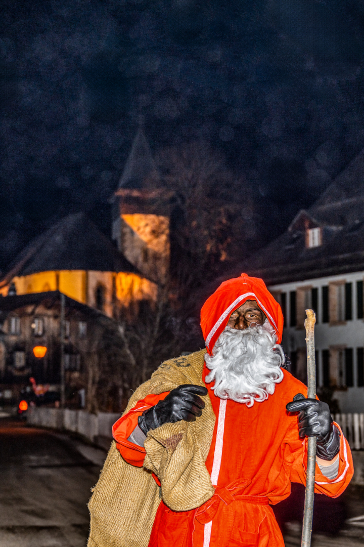 Samichlaus in Lauenen. (Foto: AvS)