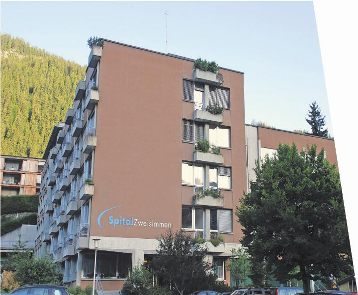 Einmal mehr im Fokus: das Spital Zweisimmen. FOTO: ARCHIV/AVS