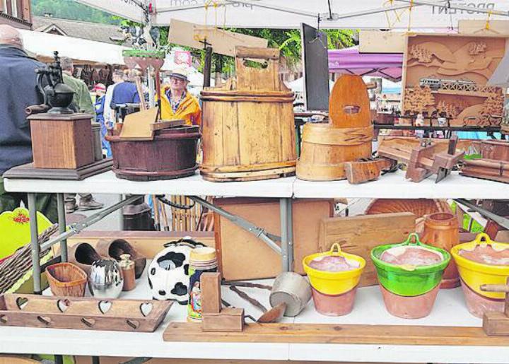 Am kommenden Samstag, 3. August findet in Saanen die 20. Brocante und Markt statt.