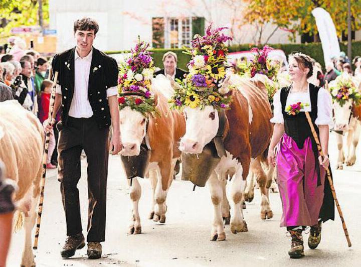 Traditionelle Züglete. FOTO: PATRICK AEGERTER