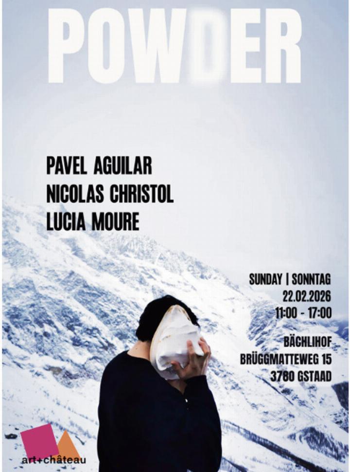 «Pow[d]er» – Pop-up-Ausstellung am nächsten Sonntag im Bächlihof.     FOTO: ZVG