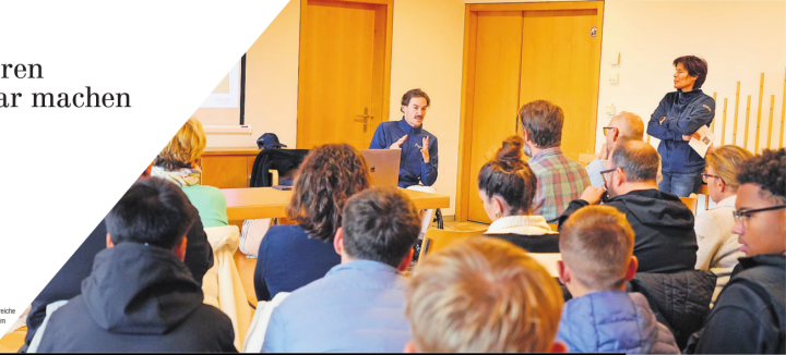 ZahlreicheInteressierte nahmen imKirchgemeindehaus Gstaad am Workshop zur Barrierefreiheit teil.