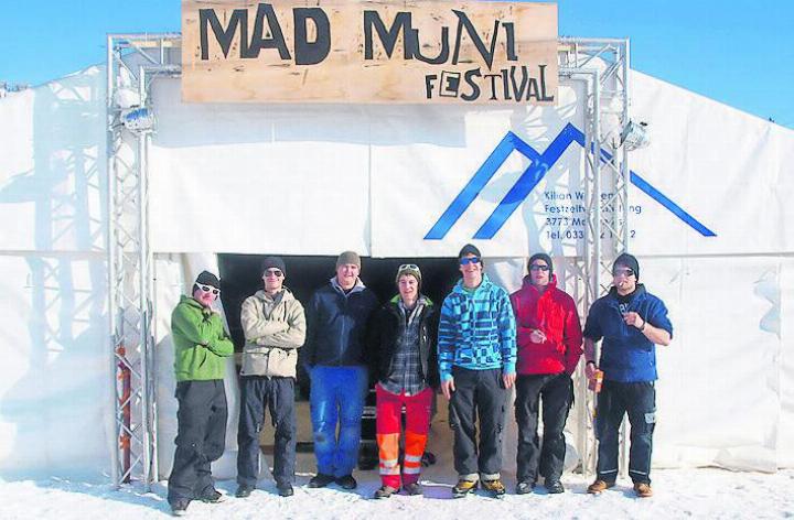 Das OK des Mad Muni Festivals von 2013. FOTO: ZVG