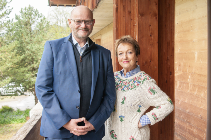 Dr. Ralph Kray und Barbara Herbert engagieren sich für die Gstaad International Healthcare AG (GIH AG). (Foto: AvS)