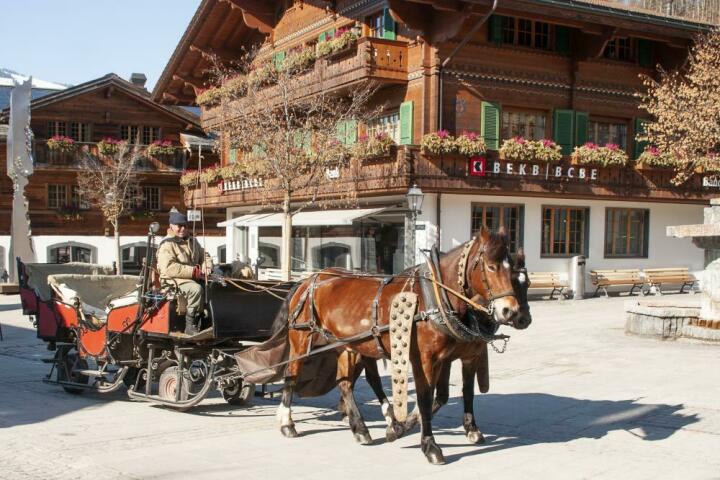 Gstaad und Pferdeschlitten: eine mittlerweile über 30-jährige Tradition. (Foto: Kerem Maurer)