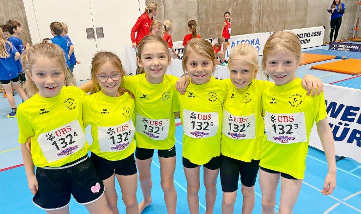 Die U10-Mädchen hatten sich bereits im November für den Regionalfinal qualifiziert und konnten in Bern ausser Konkurrenz starten.