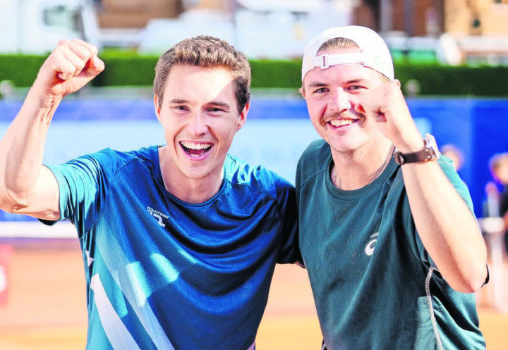 Dominic Stricker und Jakub «Kubi» Paul sorgen für weitere Hoffnung auf Schweizer Erfolge im Doppel.