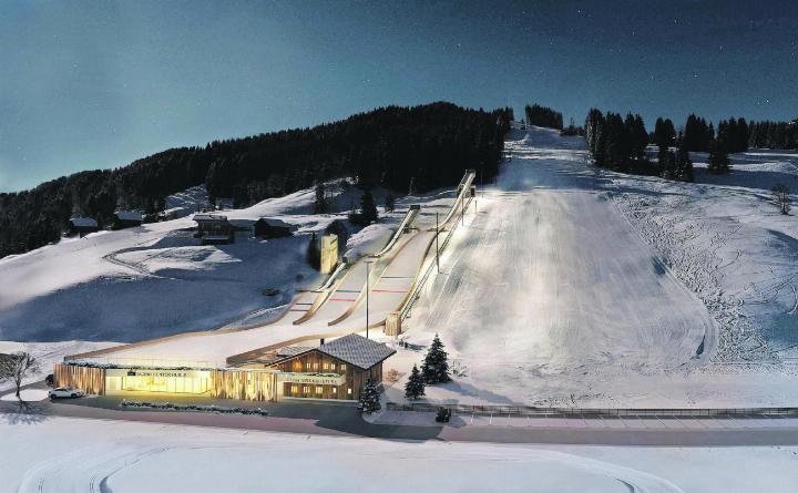 Das Sport- und Leistungszentrum Skifuture in Saanen soll im Winter…