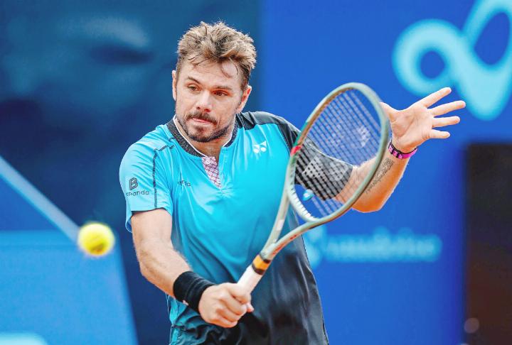 «Stan the Man» Wawrinka macht auf seiner Abschiedstour zum letzten Mal Halt im Berner Oberland.    FOTO: BREAK POINT IMAGES