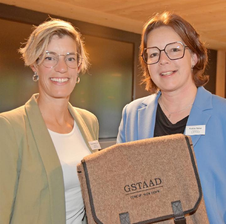 Yvonne Reichenbach (links) wurde als Nachfolgerin von Evelyne Reber in den Vorstand gewählt.