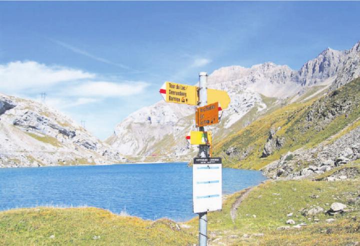 Immer wieder schön: ein Ausflug auf den Sanetsch. FOTO: ZVG