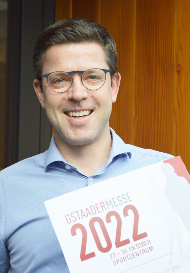 Philipp Reber, Genossenschaftspräsident der Gstaader Messe. (Foto: AvS)