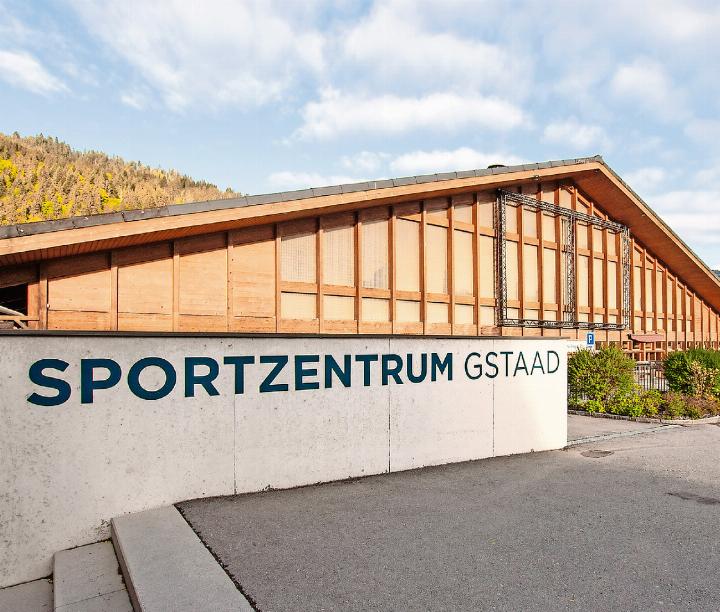 Das Sportzentrum Gstaad. FOTO: KEREM MAURER