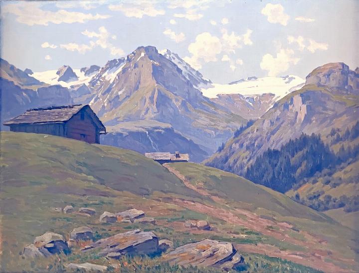 Das Ölbild von François Furet – sowohl ein Kunstwerk als auch ein Zeitdokument. FOTO: ZVG Das Ölbild von François Furet – sowohl ein Kunstwerk als auch ein Zeitdokument. FOTO: ZVG