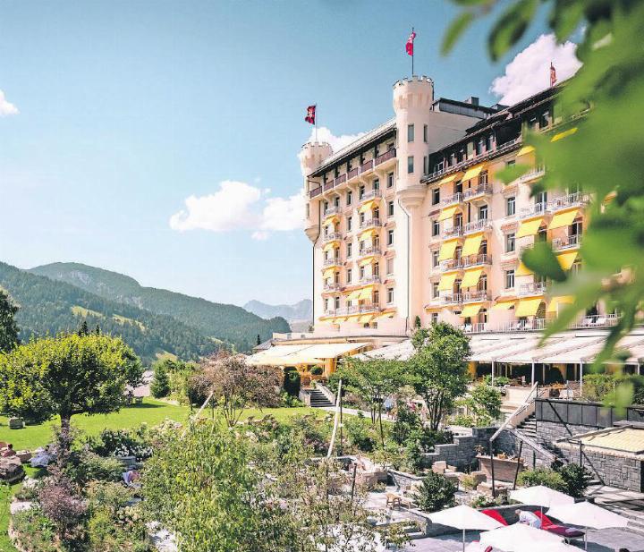 Das Gstaad Palace bleibt bestes Schweizer Hotel im «Bilanz»-Ranking und schafft im europäischen Vergleich Platz 2 gleich nach dem Hôtel du Cap-Eden-Roc an der Côte d’Azur. FOTO: GSTAAD PALACE