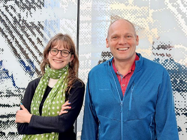 Jeanne Rose Miche und Martin Hefti. FOTO: ZVG