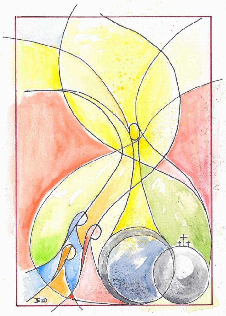 Osterkarte, Judith Schneider (2020).   FOTO: ZVG