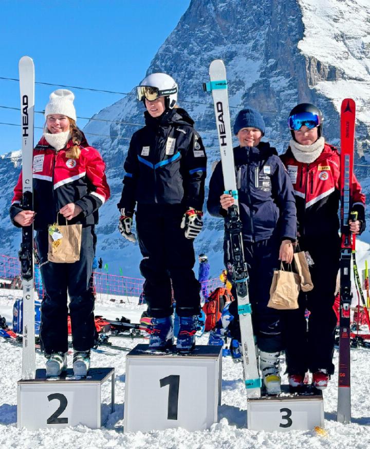 Lauberhorn Interregional Mitte: Rang 3 sowohl für Chiara Reichenbach…