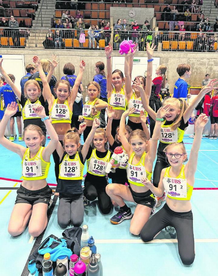 Die Kategorien U12 (Trikot 91) und U10 (Trikot 128). FOTO: ANITA HUWILER