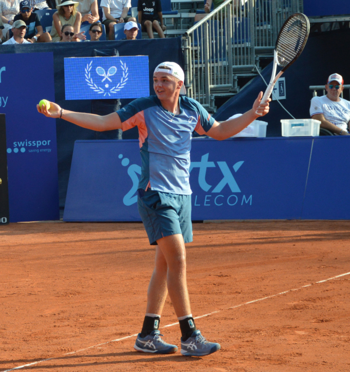 Dominic Stricker musste trotz solider Leistung das Turnier in Gstaad verlassen. (Foto: Jenny Sterchi)