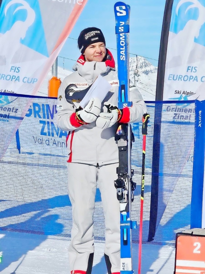 Dania Allenbach gewinnt in Oberjoch (DE) und kann damit eine alte Rechnung begleichen. ARCHIVBILD: ZVG