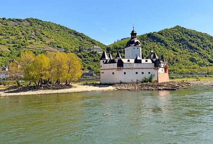 Burg Pfalzgrafenstein am romantischen Rhein, früher Zollstation. FOTOS: ZVG