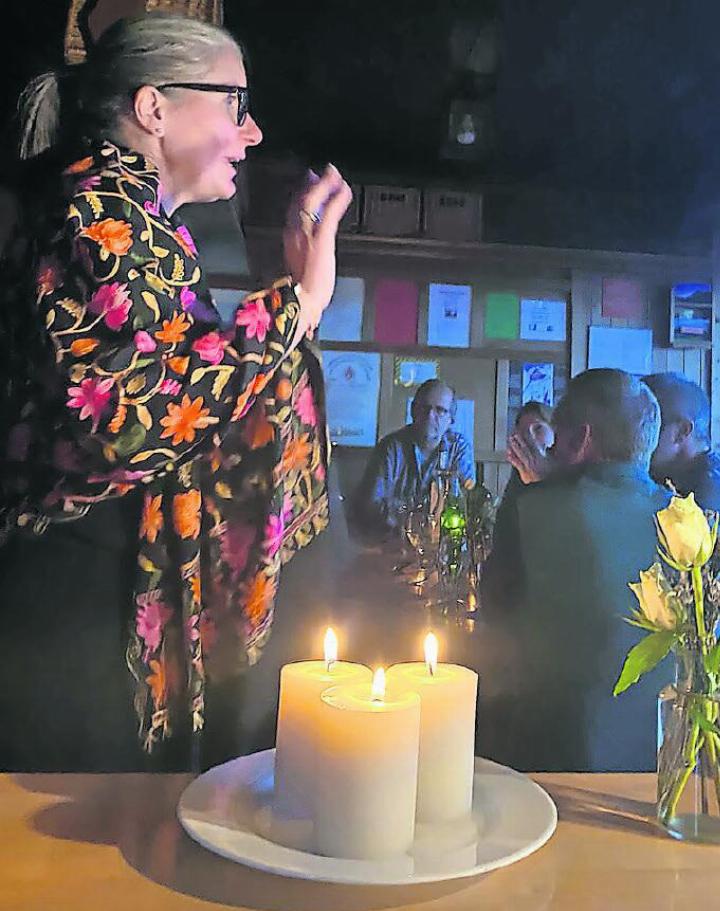 Marianne Kellenberger verzauberte das Publikum. FOTO: ZVG