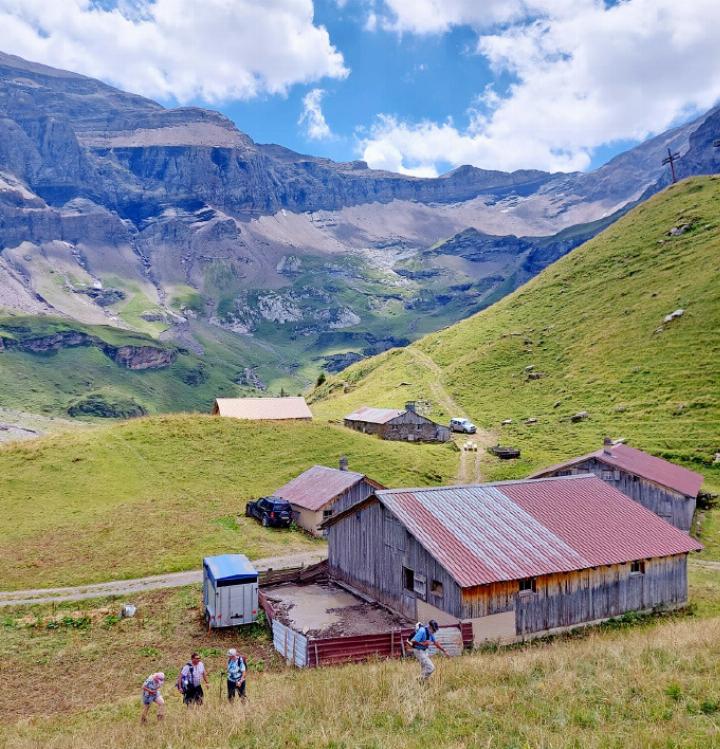 Auf der Oldenalp findet am Sonntag eine Bergpredigt statt. FOTO: MARIANNE KELLENBERGER