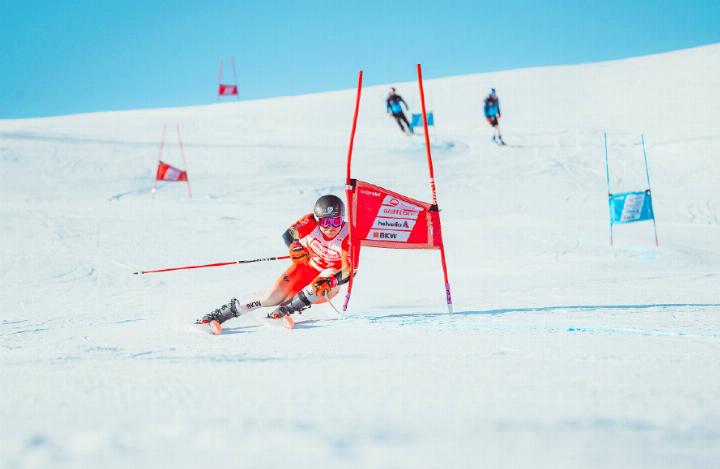 Janis Herrmann holte sich in Italien einen FIS-Sieg im Riesenslalom.    FOTO: JAN KRETZ