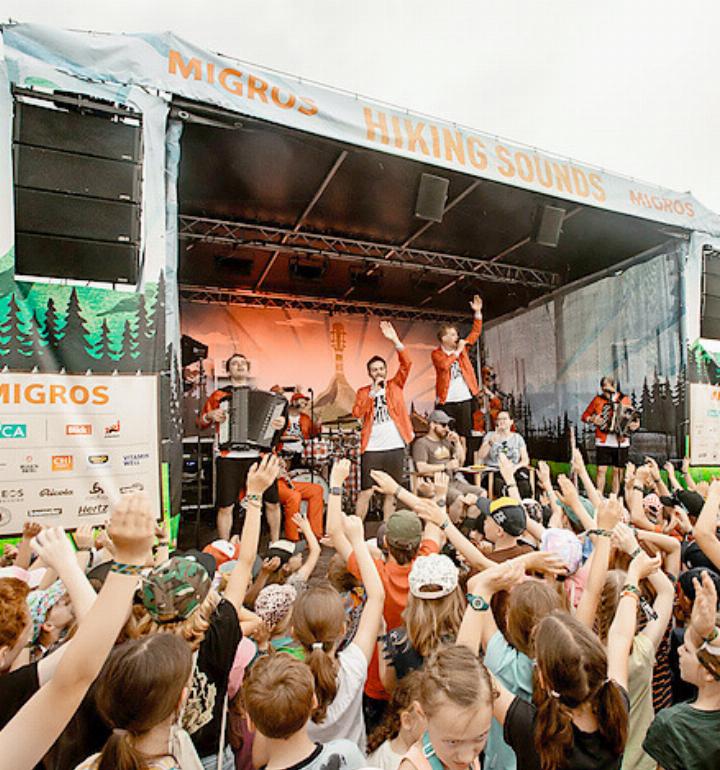 Das Festival Migros Hiking Sounds macht erstmals Halt in Gstaad. FOTO: ZVG