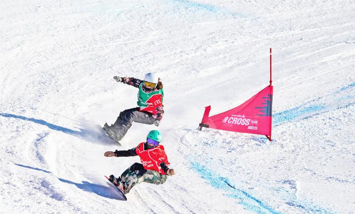 Halbfinal: Selina Ruf mit rotem Bib.       FOTO: ZVG