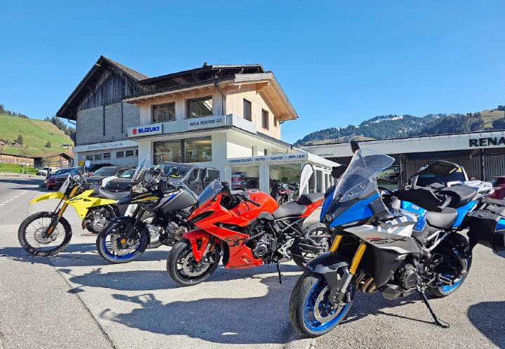 «Ride & Feel 2026»: Die Suzuki-Testtage der Garage Perren in St. Stephan.    FOTO: ZVG